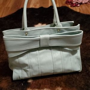 pale blue purse